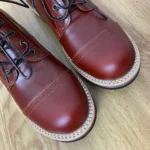 UNITYPUREMAX™ Handmade Goodyear Welted Women's Motorcycle Boots - Italian Cowhide Custom Sizing 7