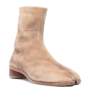 UNITYPUREMAX™ Suede Leather Tabi Ankle Boots with Split Toe - Unisex