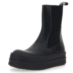 Women's Handmade Platform Chelsea Boots | Chunky Sole Genuine Leather Mid-Calf | UNITYPUREMAX™ 1