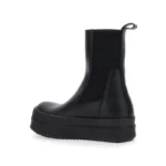 Women's Handmade Platform Chelsea Boots | Chunky Sole Genuine Leather Mid-Calf | UNITYPUREMAX™ 3