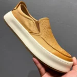 UNITYPUREMAX™ Breathable Hollow Out Cowhide Slip-On Loafers for Men 3