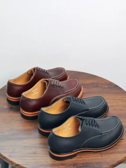 UNITYPUREMAX™ Handmade Goodyear Welt Men's Derby Shoes - Business Casual Workwear Leather 2