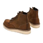UNITYPUREMAX™ 1907 Vintage Handmade Cow Leather Motorcycle Ankle Boots - British Style Wings 5
