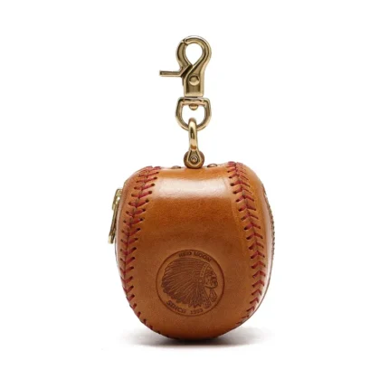 UNITYPUREMAX™ Handmade Leather Baseball Key Holder - Coin Purse Multi-Purpose Case 7