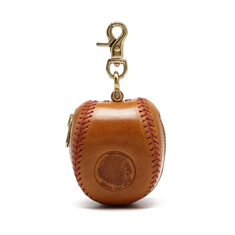 UNITYPUREMAX™ Handmade Leather Baseball Key Holder - Coin Purse Multi-Purpose Case 7 UNITYPUREMAX™ Handmade Leather Baseball Key Holder - Coin Purse Multi-Purpose Case 7