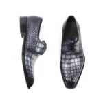 UNITYPUREMAX™ Genuine Crocodile Leather Men's Derby Dress Shoes - Waterproof