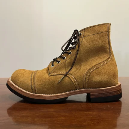 UNITYPUREMAX™ Handmade Goodyear Welted Italian Cowhide Suede Boots - Custom Made Available 2