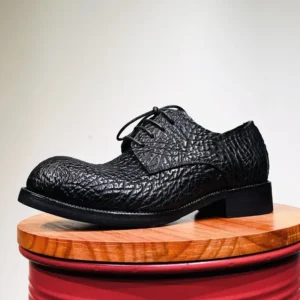 UNITYPUREMAX™ British Style Cowhide Business Dress Ankle Boots for Men 1
