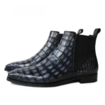 UNITYPUREMAX™ Genuine Crocodile Leather Men's Chelsea Boots - Handmade Waterproof Business, Leisture Durable, Comfortable, Breathable & Stylish 7