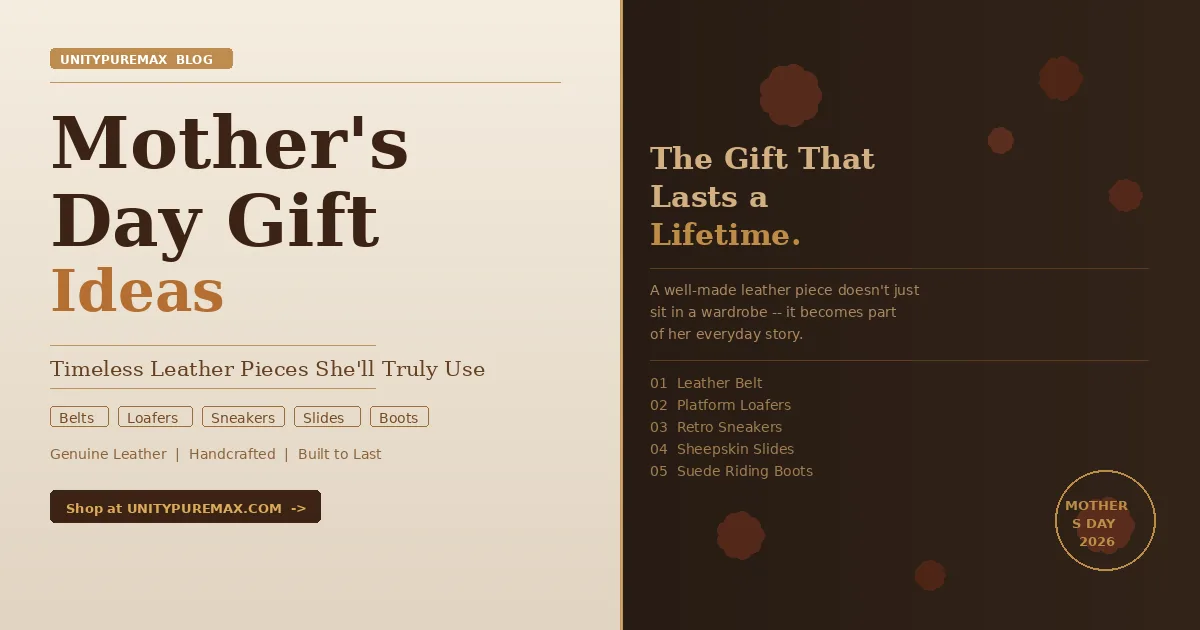Mother's Day Gift Ideas: Timeless Leather Gifts for Mom