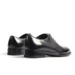 Men's Black Plain-Toe Oxford Shoes | Genuine Leather | UNITYPUREMAX™ 4