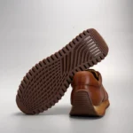 Men's Brown Casual Lace-Up Sneaker | Vintage Leather | UNITYPUREMAX™ 6