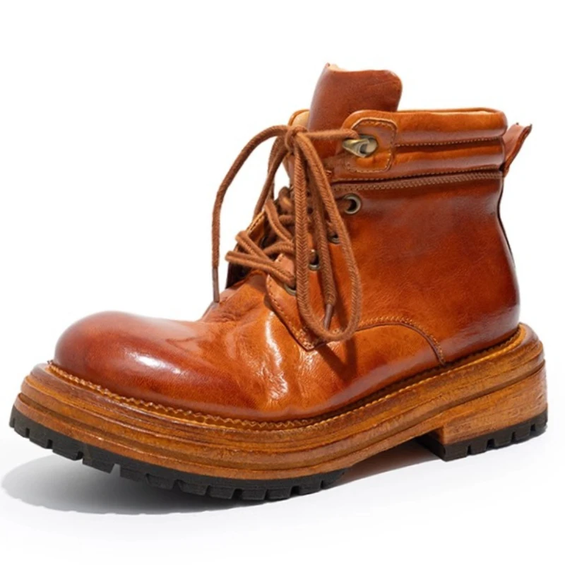 Women's Handmade 100% Genuine Horse Hip Leather Western Ankle Boots | Italian Thick Sole | UNITYPUREMAX™ 1 Women's Handmade 100% Genuine Horse Hip Leather Western Ankle Boots | Italian Thick Sole | UNITYPUREMAX™ 1