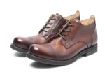 Men's Retro Cap Toe Oxford Shoes | Waterproof Genuine Leather | UNITYPUREMAX™ 2