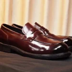 Men's Shell Cordovan Leather Penny Loafers | Goodyear Welt | UNITYPUREMAX™ 5