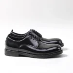 Men's Handcrafted 100% Genuine Horsehide Derby Shoes | Goodyear Welt Formal Dress | UNITYPUREMAX™ 3