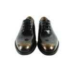 Men's Gold Brogue Oxford Shoes | Genuine Leather | UNITYPUREMAX™ 5