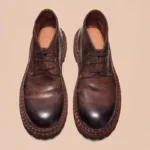 Men's Horse Hip Leather Goodyear Welt Boots | Handmade British Retro | UNITYPUREMAX™ 3