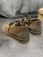Men's Beige Casual Suede Work Shoe | Handmade Moc-Style | UNITYPUREMAX™ 2