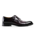 Men's Dark Brown Monk Strap Shoes | Double Buckle | UNITYPUREMAX™
