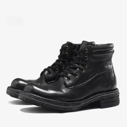 Men's Hand-Sewn Ankle Lace-Up Boots | Genuine Leather | UNITYPUREMAX™ 1