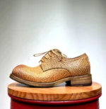 Men's Artisan-Crafted Premium Pebbled Cowhide Derby Shoes | Waterproof Business Casual | UNITYPUREMAX™ 3