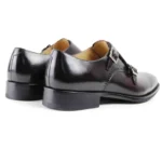 Men's Dark Brown Monk Strap Shoes | Double Buckle | UNITYPUREMAX™ 4