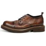 Men's Handmade Brogue Cap-Toe Oxford Shoes | Retro Casual Business | UNITYPUREMAX™ 8