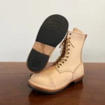 Men's Handmade Italian Vegetable-Tanned Leather Boots | Goodyear Welt Brogue Cap Toe | UNITYPUREMAX™ 2