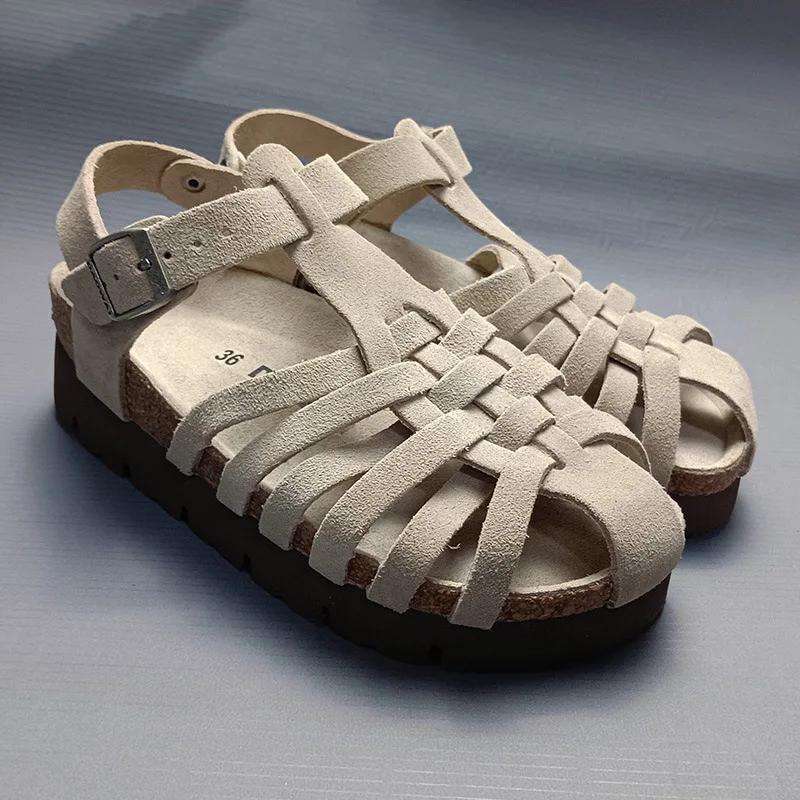 Women's Cork Sandals | Cow Suede Gladiator Straps | UNITYPUREMAX™ 1 Women's Cork Sandals | Cow Suede Gladiator Straps | UNITYPUREMAX™ 1