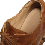 Men's & Women's Handmade Genuine Horse Hip Leather Derby Shoes | Italian Thick Sole | UNITYPUREMAX™ 4