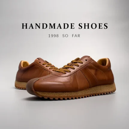 Men's Brown Casual Lace-Up Sneaker | Vintage Leather | UNITYPUREMAX™ 2