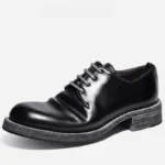 Men's Horse Hip Leather Derby Shoes | Hand-Sewn English Style | UNITYPUREMAX™ 2