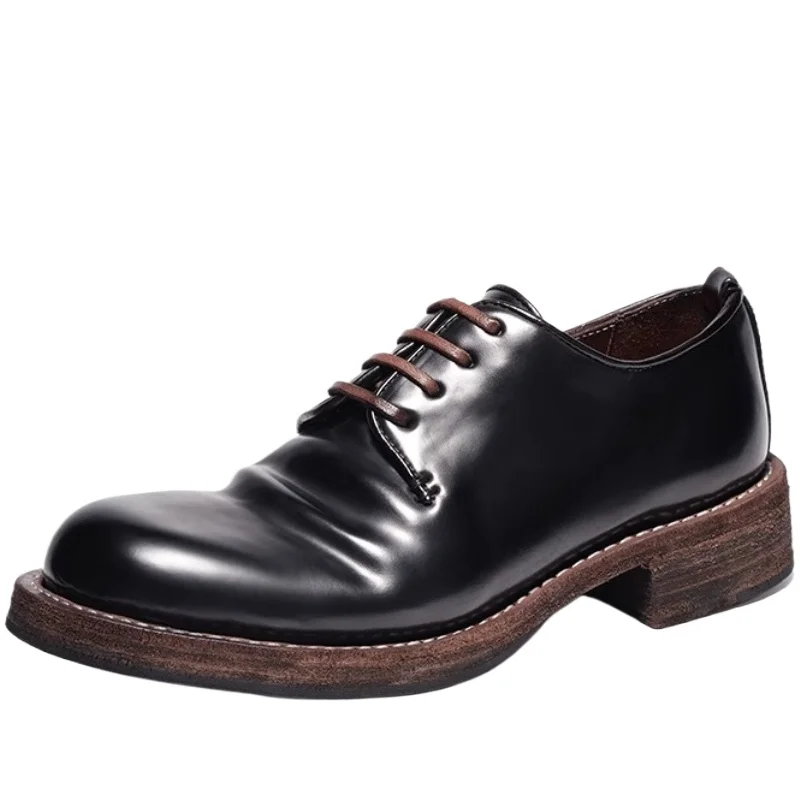 Men's Horse Hip Leather Derby Shoes | Hand-Sewn English Style | UNITYPUREMAX™ 1 Men's Horse Hip Leather Derby Shoes | Hand-Sewn English Style | UNITYPUREMAX™ 1