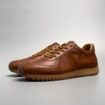 Men's Brown Casual Lace-Up Sneaker | Vintage Leather | UNITYPUREMAX™