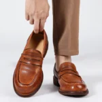 Men's Handmade Horsehide Penny Loafers | Italian High-End Vintage | UNITYPUREMAX™ 4