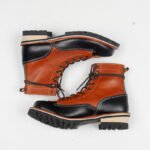 Men's Goodyear Welt Motorcycle Boots | Handmade Italian Leather | UNITYPUREMAX™ 17
