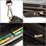 Men's Handmade Leather Business Wallet | England Style | UNITYPUREMAX™ 3