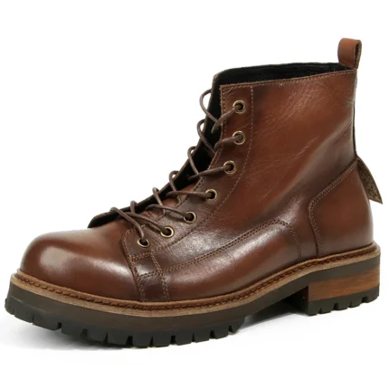Men's Handmade Vintage Leather Ankle Boots | Business Casual | UNITYPUREMAXâ„¢ 2