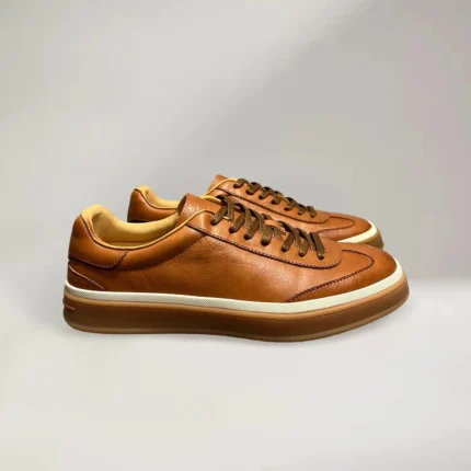 Men's Lace-Up Platform Sneakers | Genuine Leather | UNITYPUREMAX™ 3