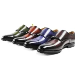 Men's Genuine Leather Monk Strap Shoes | Double Buckle | UNITYPUREMAX™ 5