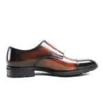Men's Genuine Leather Monk Strap Shoes | Double Buckle | UNITYPUREMAX™ 2
