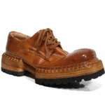 Men's & Women's Handmade Genuine Horse Hip Leather Derby Shoes | Italian Thick Sole | UNITYPUREMAX™ 2