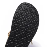 Men's Cow Suede Beaded Charm Mules | Boho Lace-Up Clog Slippers | UNITYPUREMAX™ 6