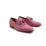 Men's Genuine Leather Tassel Loafer Shoes | Handmade Brogue | UNITYPUREMAX™ 2