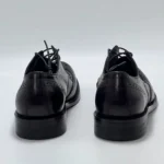 Men's Handmade Brogue Derby Shoes | Vintage Carved Black | UNITYPUREMAX™ 6