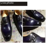 Men's Purple Monk Strap Shoes | Single Buckle | UNITYPUREMAX™ 5