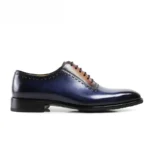 Men's Three-Color Brogue Oxford Shoes | Genuine Leather | UNITYPUREMAX™