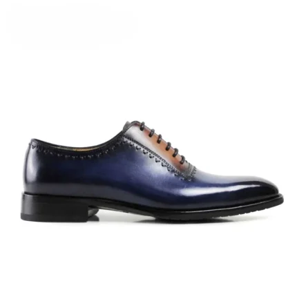 Men's Three-Color Brogue Oxford Shoes | Genuine Leather | UNITYPUREMAX™