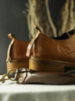 Men's Horsehide Derby Shoes | Manual Double Strand Suture | UNITYPUREMAX™ 4